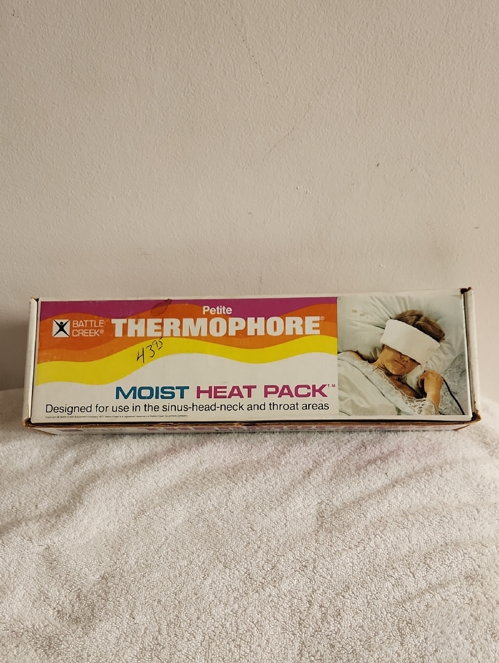 Petite Thermophore Moist Heat Pack - White